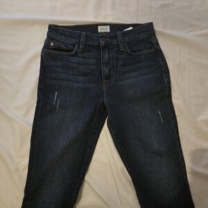 Hudson Blair High Rise Skinny Jeans   Stretch Denim Women Sz 28